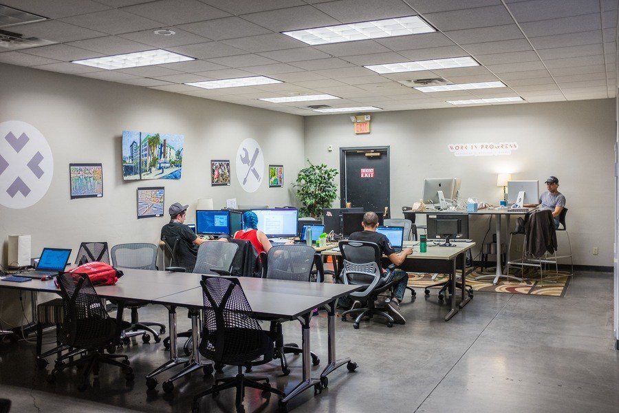 Coworking gives you exactly the amount of office you need
