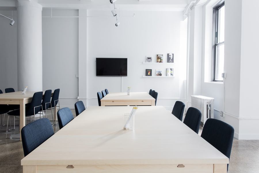 meeting spaces can fill up quickly in coworking facilities