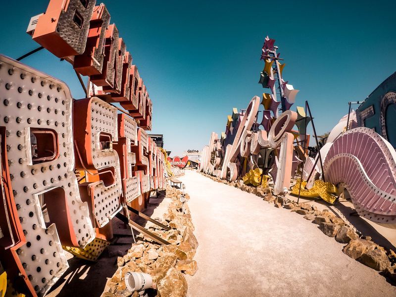 the neon museum is one of the event venues in las vegas